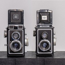 Zeiss Ikon Ikoflex Ic & TE TLR Cameras Lot   ...