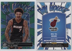 2024 Panini Donruss Optic My House Green Hyper Prizm /249 Kel'el Ware Rookie RC