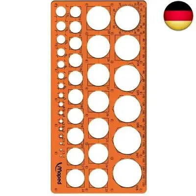 Maped Kreisschablone, 1 - 35 Mm, 39 Kreise 1 Bis 40 Stk Spare Bis 71%-image