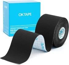 Kinesiology Tape, Cotton Elastic Athletic Sports Tape, 2" x 16.4Ft Uncut Roll