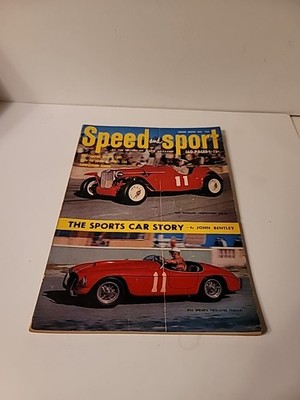Vtg 1950s SPEED and SPORT CAR BOOK TREND BOOK NO. 104 Hot Rod Magazine 160 Pages