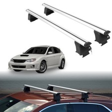 Open Box Roof Rack Crossbars For Subaru Impreza Wrx 2013-2014 - Silver Open Box Roof Rack Crossbars For Subaru Impreza Wrx 2013-2014 - Silver