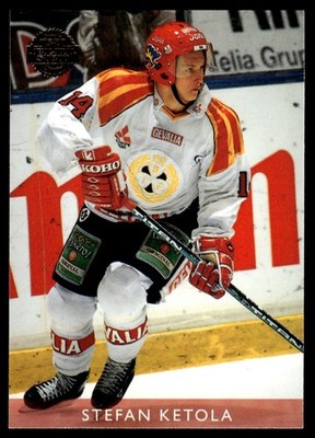 1995-96 Leaf Elit Set Sweden Stefan Ketola Djurgårdens IF #24