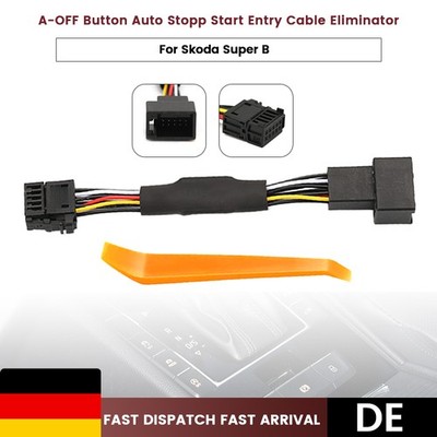 Für VW Skoda Super B Auto Stop Start Kabel Motor Eliminator Canceller Stecker
