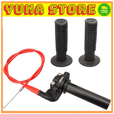 NIBBI Twists Throttle Assembly,Dirt Bike Grips with Throttle Cable and Handle...