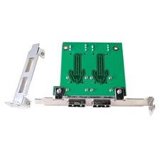 2 Ports Mini SAS Internal SFF-8087 to External HD SFF-8088 PCI SAS Adapter