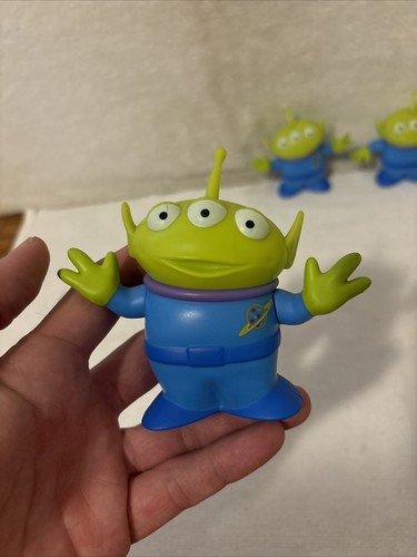Confezione 3 Personaggi Alien Little Green Men 3" Toy Story Disney/Pixar Mattel 2018 - Foto 2 di 16