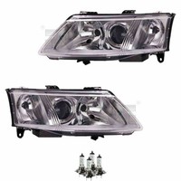Scheinwerfer Set Rechts & Links H7/H7 FüR Saab 9-3 Cabriolet YS3F Inkl. Lampen