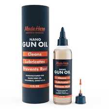 Made Here Premium Lubricating Gun Oil with Nano Technology, Made in The USA