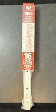 Knape and Vogt 1805 White WHITE Self-Close Euro Drawer Slide 16"