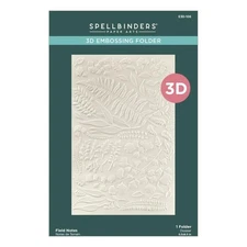 Spellbinders Embossing Folder ~ FIELD NOTES ~ E3D-106