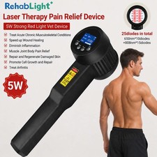 5W Laser Light Phototherapy Machine Home Therapy for Muscle Recovery 650nm 808nm