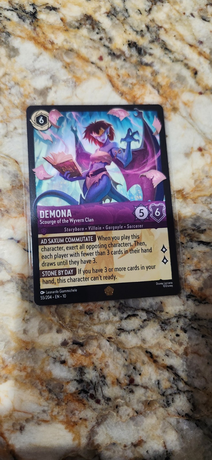 Demona - Scourge of the Wyvern Clan 55/204 Whispers in the Well Regular