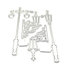 Street Lights Cutting Dies Set for Cards Scrapbooking and Stamps Album Card