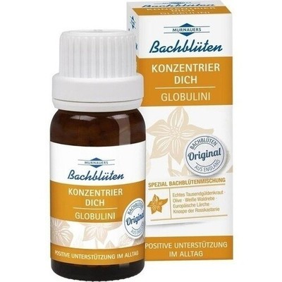 BACHBLÜTEN Murnauers Konzentrier Dich Globulini, 10 g PZN 10252725