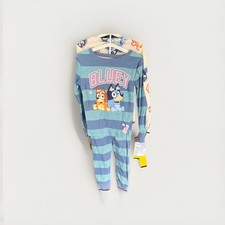 Bluey 4 Piece Cute Unisex Pajama Set Size 6 2 Pajamas Outfits  Long Sleeve
