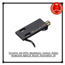 Ortofon LH-9000 Headshell Carbon Fiber Aluminum Hybrid Black Turntable JP