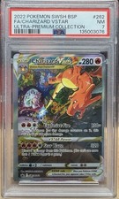 PSA 7 Charizard VStar 2022 Pokémon Charizard UPC SWSH262 OC punto di stampa errore 