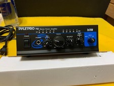 Pyle Pro Mini 2X75W Home Theater Stereo Power Amp Amplifier Receiver PTA3