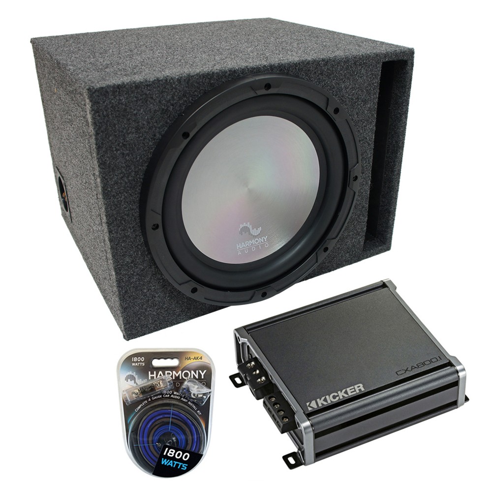 Universal Car Stereo Vented Port Single 10" Harmony Audio A1