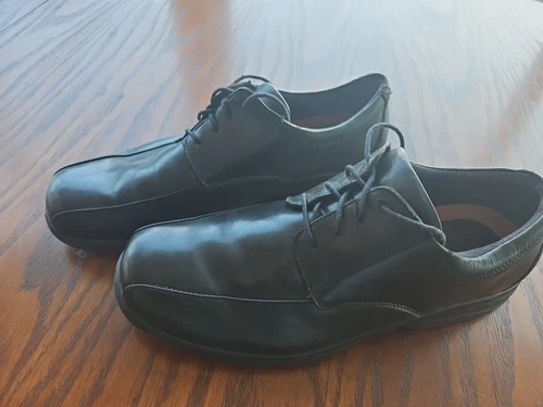 Scarpe eleganti Oxford Dunham by New Balance da uomo impermeabili stringate taglia 12