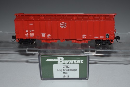 Tolva cubierta doble bahía escala N Bowser 37943 MKT 9119 C56103 | Zustand: Used