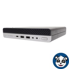 HP EliteDesk 800 G4 DM 35W Mini PC, i5-8500T, 8GB RAM, 256GB SSD, Win 10 - "B"