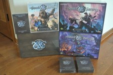 SWORD & SORCERY ANCIENT CHRONICLES Board Game KICKSTARTER Pledge ALL