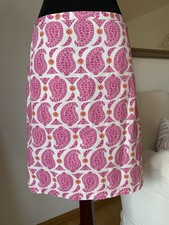 Boden Rock Paisley Pink Designer Exklusiv Zara Blogger Gr 40 wie Neu