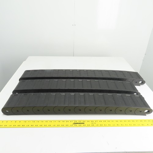Gleason Reel 2045 Cable Carrier Energy Drag Chain (1)40" (2)36" Long Lot Of 3