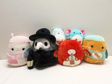 6 Squishmallows Plush Stuffed Animals 3 W/Tags 3/With List in Description      