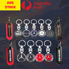Metal Car Home Keychain Key Chain Ring Gift for Mercedes-Benz AMG Sport Edition