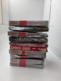 10 LOT NEW NTSC GAMES FOR USA ATARI 2600 2600 + Plus Retron 77 Pole Position #C2