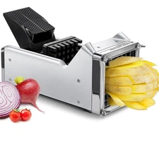 Potato Cutter, Sopito Stainless Steel Blade Fry Cutter to Get 1/2 Inch French...