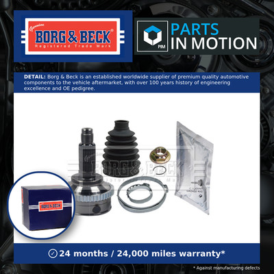 CV Joint fits KIA CLARUS GC, K9A 1.8 Front Outer 1996 on T8 C.V. Driveshaft B&B