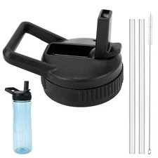 Straw Lid Compatible With Contigo 24 OZ 32 OZ, Replacement Lid Compatible Wit...