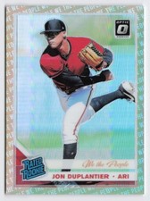 2019 Jon Duplantier Rookie Card Donruss Optic We The People /76 #85 D-Backs. rookie card picture
