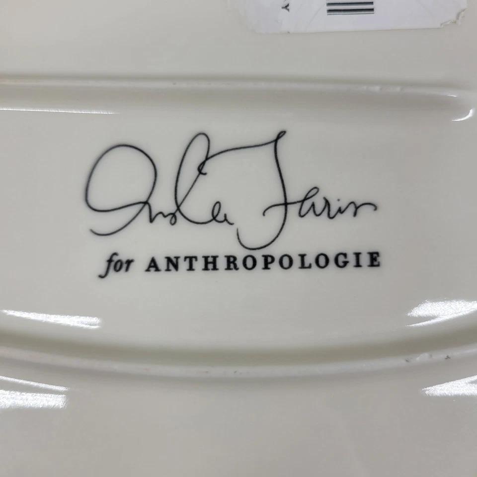 Inslee Fariss Anthropologie Autumns Bounty Serving Platter Thanksgiving Turkey  - Image 3 of 4