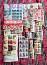 Lot vintage assorted stickers Cinderella stamps Mad Magazine charities church