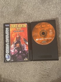 Duke Nukem 3D Sega Saturn Game, Vintage Game, Compact Disc.