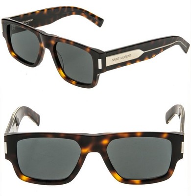 SAINT LAURENT SL659 Naked Wirecore SL 659 002 Brown Crystal Unisex Sunglasses