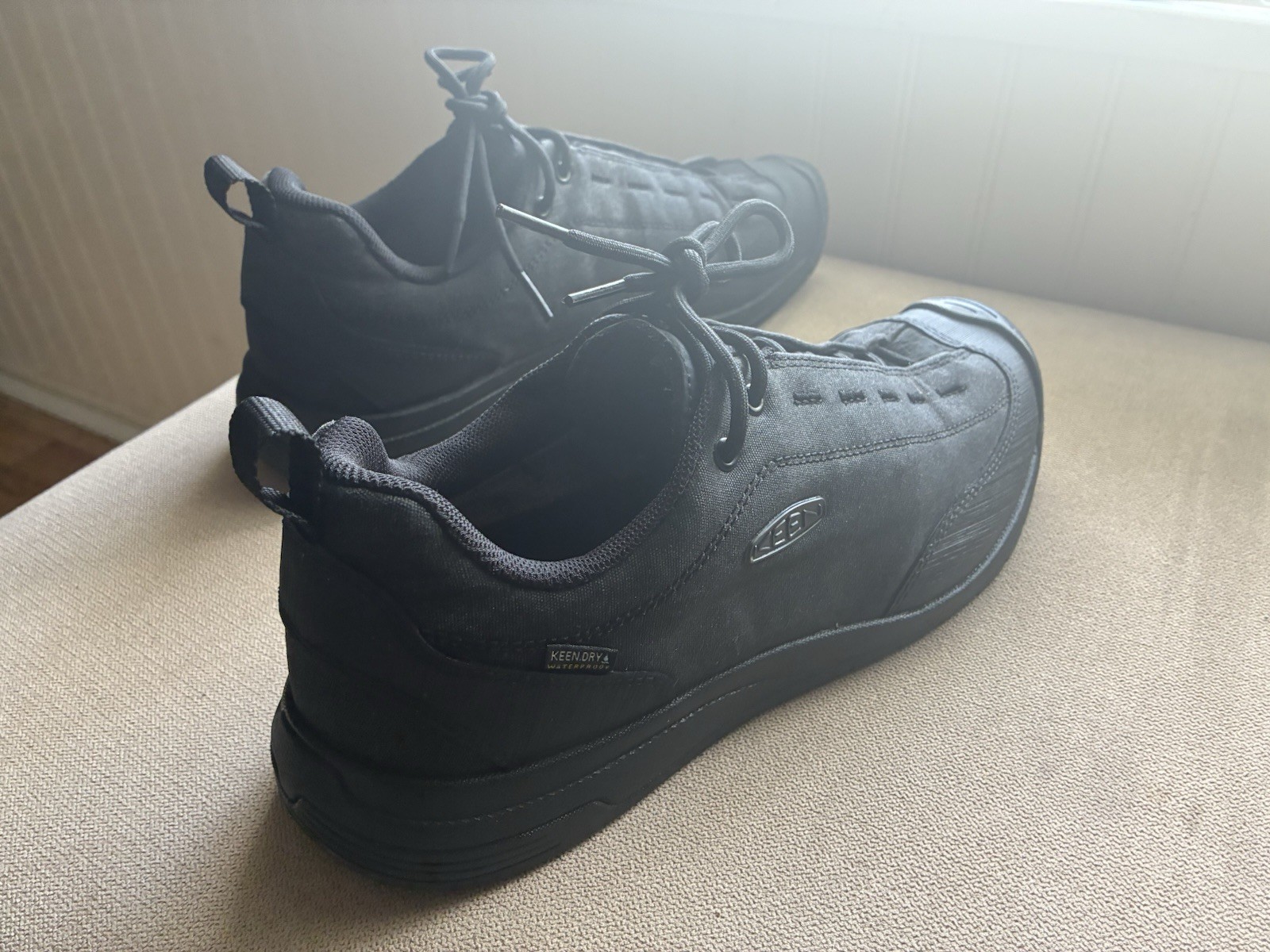 KEEN Jasper 2 Scarpe da Escursionismo Impermeabili Uomo Scarpe da Ginnastica Nero 11 Uomo