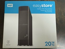WD - Easystore 20TB External USB 3.0 Hard Drive - Sealed!!!