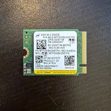 100% HEALTH Micron 2450 256GB M.2 NVMe PCIe Gen4 x4 Internal SSD MTFDKBK256TFK