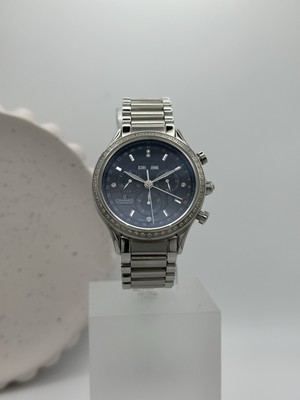 Charmex Of Switzerland Men s Watch, Chronograph, Sapphire Crystal, Leather Strap