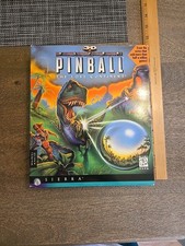 3D Ultra Pinball The Lost Continent PC Vintage 1997 Big Box Ultra Rare Classic
