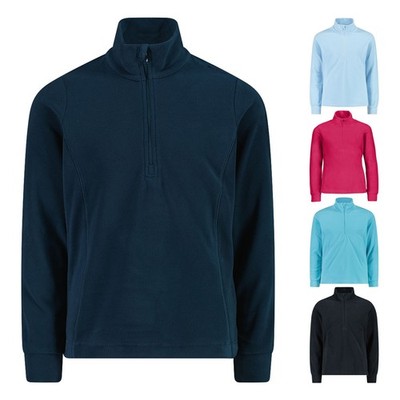 CMP Mädchen Funktionsshirt Half Zip Second-Layer Fleecepullover Arctic Fleece