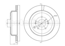 Disque de frein Hyundai IX55