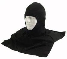 5522 Rothco Black Cold Weather Balaclava With Dickie Neck Shoulder Warmer