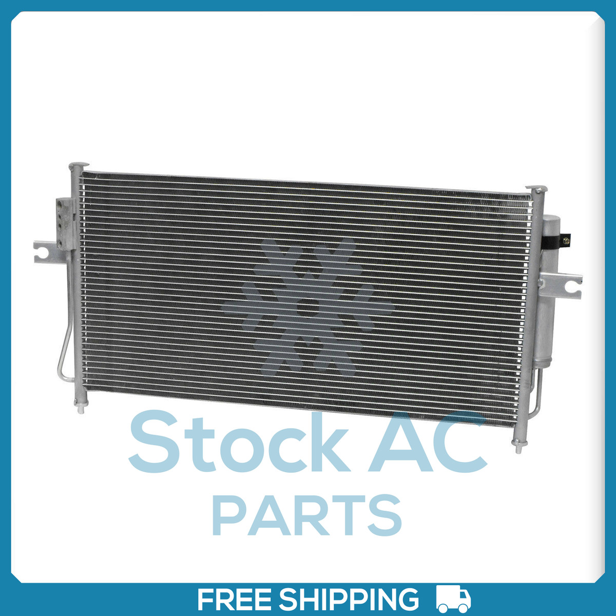 New A/C Condenser for Nissan Frontier, Xterra - 2003 to 2004 - OE